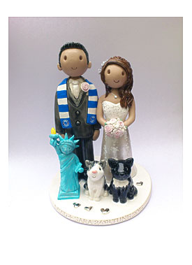 Wedding Cake Toppers Gallery. Hand Made, Personalised Cake Toppers