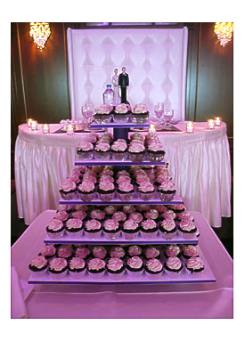 Cupcakes For A Wedding My Husband Made The Stand To Hold 200 Cupcakes
