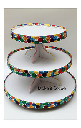 Easy+to+Make+Cupcake+Stands Are Simple These Stands Are Really Cheap