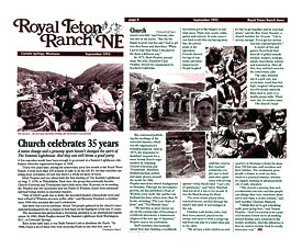 199309 Elizabeth Seer interview Royal Teton Ranch News
