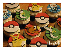 Pokemon Cupcakes Cupcakes To Celebrate A Pokemon Fan's Bir
