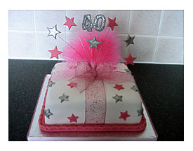 Sarah T Cakes 40th Birthday Cake