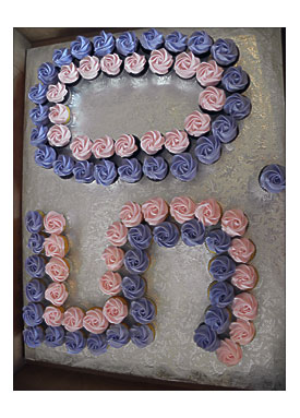 Pin 50th Birthday Mini Cupcake Ideas On Pinterest