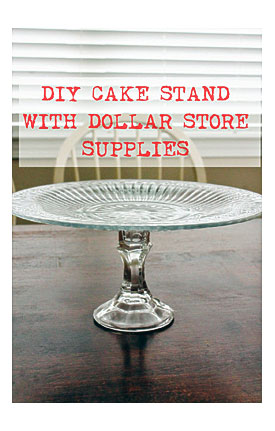 The Happy Flammily DIY Cake Stand
