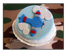 Airplane Cupcake Topper By FondantFantasy On Etsy