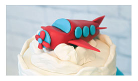 Airplane Cake Topper Meagan Makes Cupcakes YouTube
