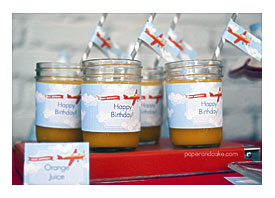 And Cake » Products » Baby » Airplane Printable Birthday Party