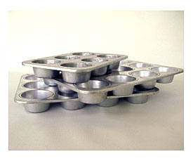 Muffin Pans Wearever Aluminum 2784 Half Dozen By LaurasLastDitch