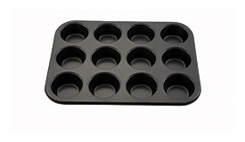 Winco AMF 12NS Non Stick Aluminum Muffin Pan 12 Cup