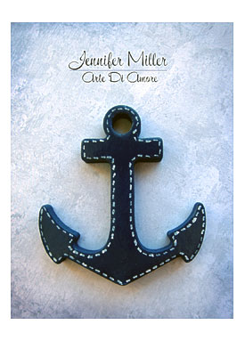 Anchor+Cake+Decorations Anchor Baby Shower Or Birthday Cake Topper By