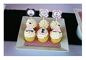 Pink And Navy Nautical Collection A Preppy 1st Birthday For Eliza