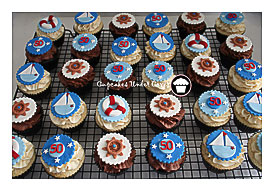  50th navigational cupcakes