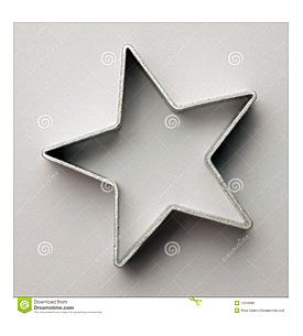 Star Shaped Metal Cookie Cutter For Baking Or Generic Metaphor