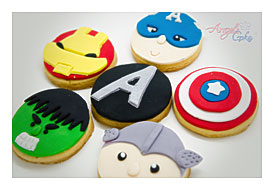 Avengers Cupcakes All Things Cupcake