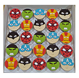 Avenger Cupcake Toppers Avengers Cupcakes