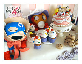 Tea Partying Avengers Birthday Cake Avenger’s Tea Party Cake