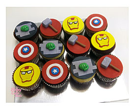 Avengers And Transformers Cupcakes Happy Cake Studio