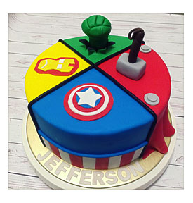 Avengers Cake Avengers Cake Crissa's Cake Corner