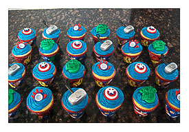  inchThe Avengers Cupcakes inch