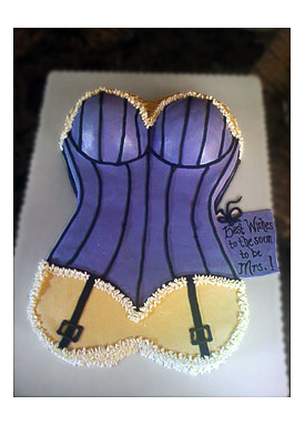 Corset Fondant Cake For A Bachelorette Party TheCakeBaker Youngstown
