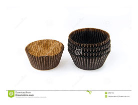 Paper Cupcake Stock Images Image 32987394