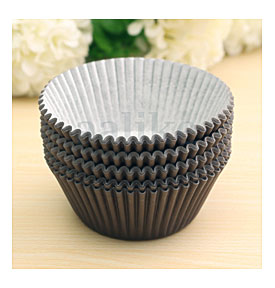 50 100Pcs Paper Cake Cup Cupcake Cases Baking Muffin Dessert Party