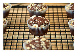 Nutella Brownie Cupcakes