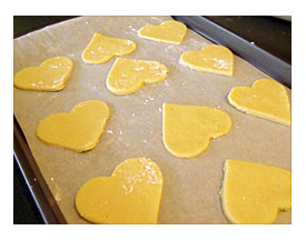 Cookies On Baking Sheet With Parchment Paper Irish American Mom