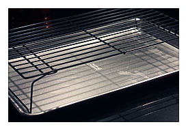 To 200°F. Set A Cooling Rack Over A Baking Sheet As Shown Below