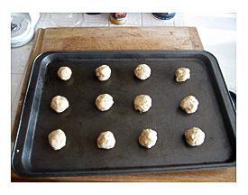 Remove From Cookie Sheet; Roll In Additional Powdered Sugar