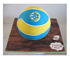 Basketball court cake ideas sports cupcakes