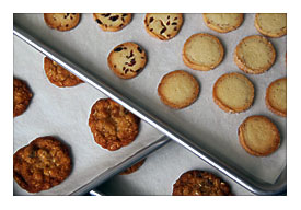Why? Rimmed, Half Sheet 13"x18" Baking Pans Keep Cookies Or Roasted