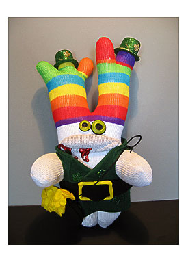 Leprechaun Sock Zombie