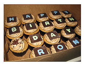 Custom Birthday Cupcake Box Java Jolt Cupcake Mocha Choc