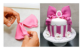 Pink Gift Box Cake Birthday Cake Ideas By CakesStepbyStep YouTube