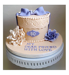  Cake Jpg Hat Box Cake Pretty Birthday Cakes Elegant Birthday Cake