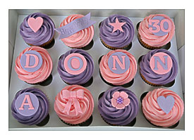 Happy Birthday Donna Cupcake Gift Box