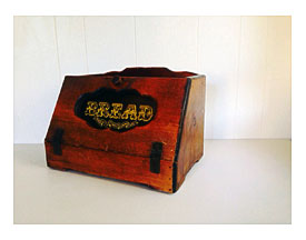 Wooden Bread Box Solid Wood Pastry By AmericanProspecting On Etsy