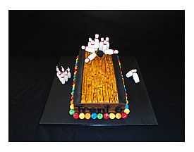 Pin Bowling Cake Recipe Kids Birthday Cakes Cake On Pinterest