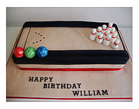 Bowling Alley Ten Pin Cake Celebration Cakes Cakeology