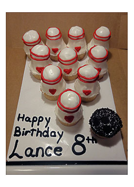 Pin Bowling Cake Recipe Kids Birthday Cakes Cake On Pinterest