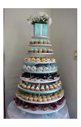 Dessert Tower Included From Top To BottomTiffany Blue