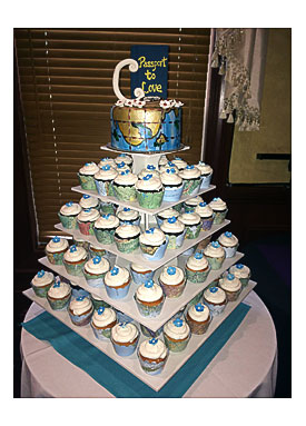 Cupcake Towers And Specialty Tiered Cakes Gallery The Chocolate