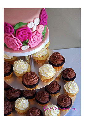 SweetThings Bridal Shower Cupcake Tower