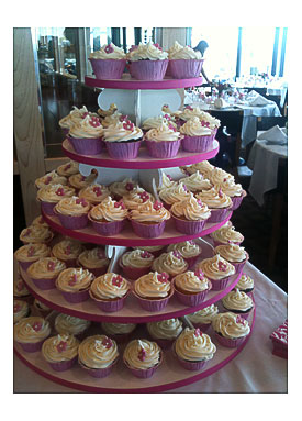 Cupcake Tower I Made For Kim's Shower Wedding Ideas Pinterest