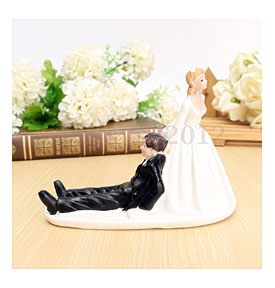 Wedding Cake Toppers Figure Bride And Groom Couple Bridal Decoration