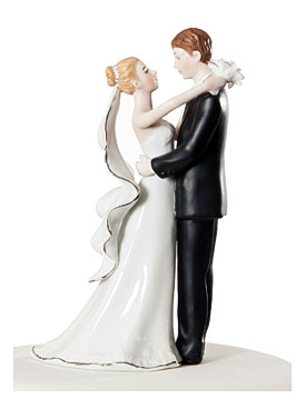 Pics Photos Bride And Groom Eating Cake Figurine Wedding Cake Topper