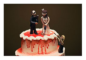 Wedding Cake Toppers Halloween Wedding Cake Toppers