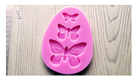 Butterfly Silicone Mold 3 Cavities By StudioKatClayworks On Etsy