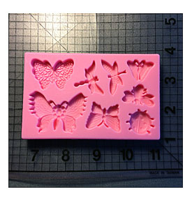 Butterfly And Insect 580 Silicone Mold 3